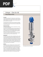 Unique Mixproof Valve