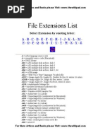 Download File Extensions List by Rich Roman SN46042332 doc pdf