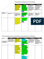 CSTP 4: Planning Instruction and Designing Learning Experiences For All Students