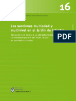 las secciones multiedad y multinivel en el jardin de infantes