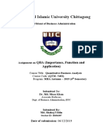 Final IIUC Assignment Cover Page Format