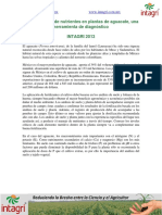 Concentracion de Nutrientes en Plantas de Aguacate Una Herramienta de Diagnostico PDF