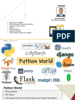 Python World: Speaker