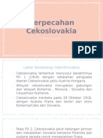 Perpecahan CekoSlovakia