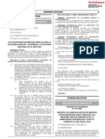 Ley Que Establece Medidas Para Aliviar La Economia Familiar Ley n 31017 1865958 1 (1)