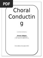 Choral Conducting