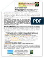 Portafolio Atractivos Turísticos Del PCC - 2018 PDF