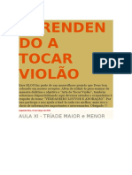 Aprendendo A Tocar Violão