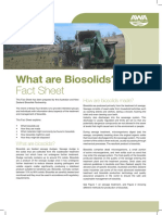 What Are Biosolids - Factsheet