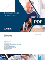 The Adoption of Fintech: Key Learnings for Traditional Banks