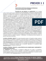 Clausulado Plan SOY CLICKERO Prever SAS PDF