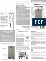 CalefonC10TFSManual PDF