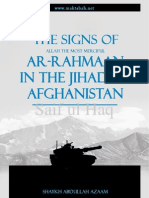 Signs of Ar Rahman in Afghan Jihad