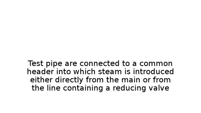 Steam Pipe Connection Overview | PDF