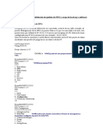 Procedimiento para Habilitación de Gestión de NPU y Carga de Back Up y Software