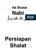 Sifat Shalat Nabi Persiapansebelum Sholat 