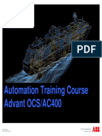 Sea Princess Advant OCS-AC400 Training