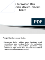 Jenis Perawatan Pada Boiler