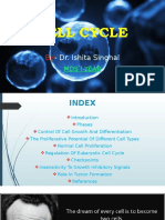 Cell Cycle: - Dr. Ishita Singhal
