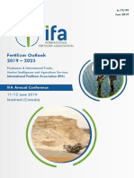 Fertilizer Outlook 2019 - 2023: IFA Annual Conference