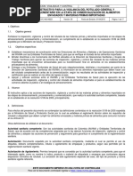 INSTRUCTIVO DE INSPECCIÓN DEL ROTULADO GENERAL Y COMPLEMENTARIO EN COMERCIALIZACIÓN DE ALIMENTOS ENVASADOS Y MATERIAS PRIMAS IMPORTADAS