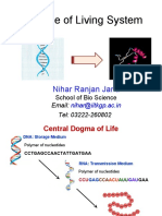 Science of Living System: Nihar Ranjan Jana