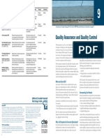 Quality Assurance and Quality Control: Technical Summary