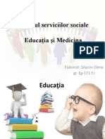 Servicii Sociale-Educatie Si Medicina