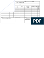 Payroll Format BLANK