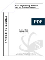 Ball Mill Apparatus PDF