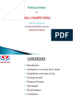 Fog Computing: Technical Seminar