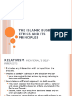 The Islamic Business Ethics and Its Principles