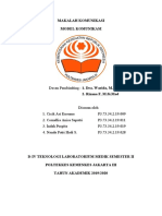 Makalah Model Komunikasi