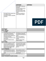 Q# ISO 9001:2015 Clause Audit Question Audit Evidence: 7.1 Resources