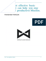 7-Habits of A Productive Muslim