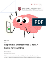 Dopamine, Smartphones & You - A Battle For Your Time - Science in The News PDF
