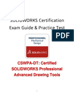 CSWPA-DT Certified SOLIDWORKS Professional Advanced Drawing Tools Exam Guide