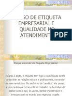 Treinamento Atendimento