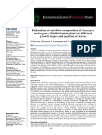 Estimation of Nutritive Composition of Sauropus Androgynus (Multivitamin Plant) at Different Growth Stages and Position of Leaves