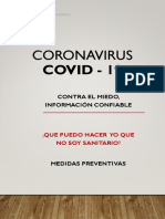 CORONAVIRUS COVID - 19