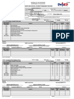 Senior High School Student Permanent Record: Republic of The Philippines Department of Education