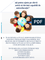 Prezentare Autoeducatie