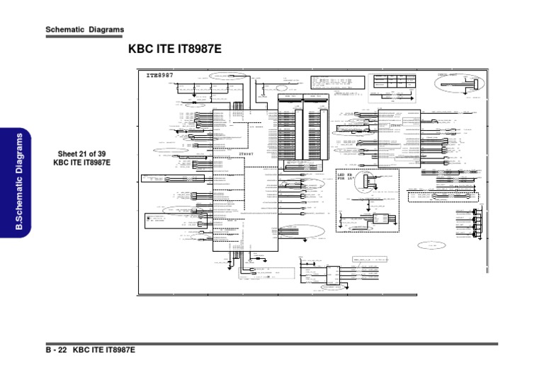 ITE IT8987E Schematic Diagrams | PDF