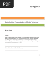 Download Indian Political Communication and Digital Technology  by Priya Shah SN46046810 doc pdf