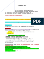 Complement Direct-Clasa A 6 A F.F PDF