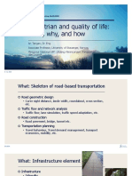 IAP Talks on Pedestrian Quality of Life