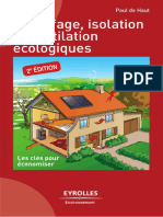 Chauffage, Isolation Et Ventilation Écologiques