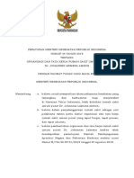 PMK No 34 TH 2019 TTG Organisasi Dan Tata Kerja RSUP DR Johannes Leimena Ambon PDF
