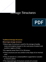 Traditional Indian Storage Structures and Evaporation Methods
