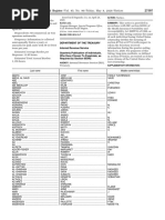 Federal Register of Individuals Who Have Chosen To Expatriate